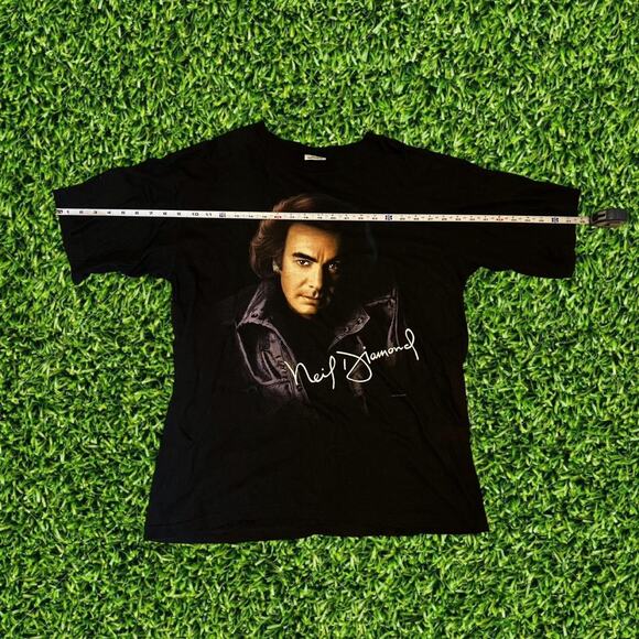 Vintage 1996 Neil Diamond U.S. Tour Concert T-Shirt Double-Sided Graphic Size L - Picture 4 of 7